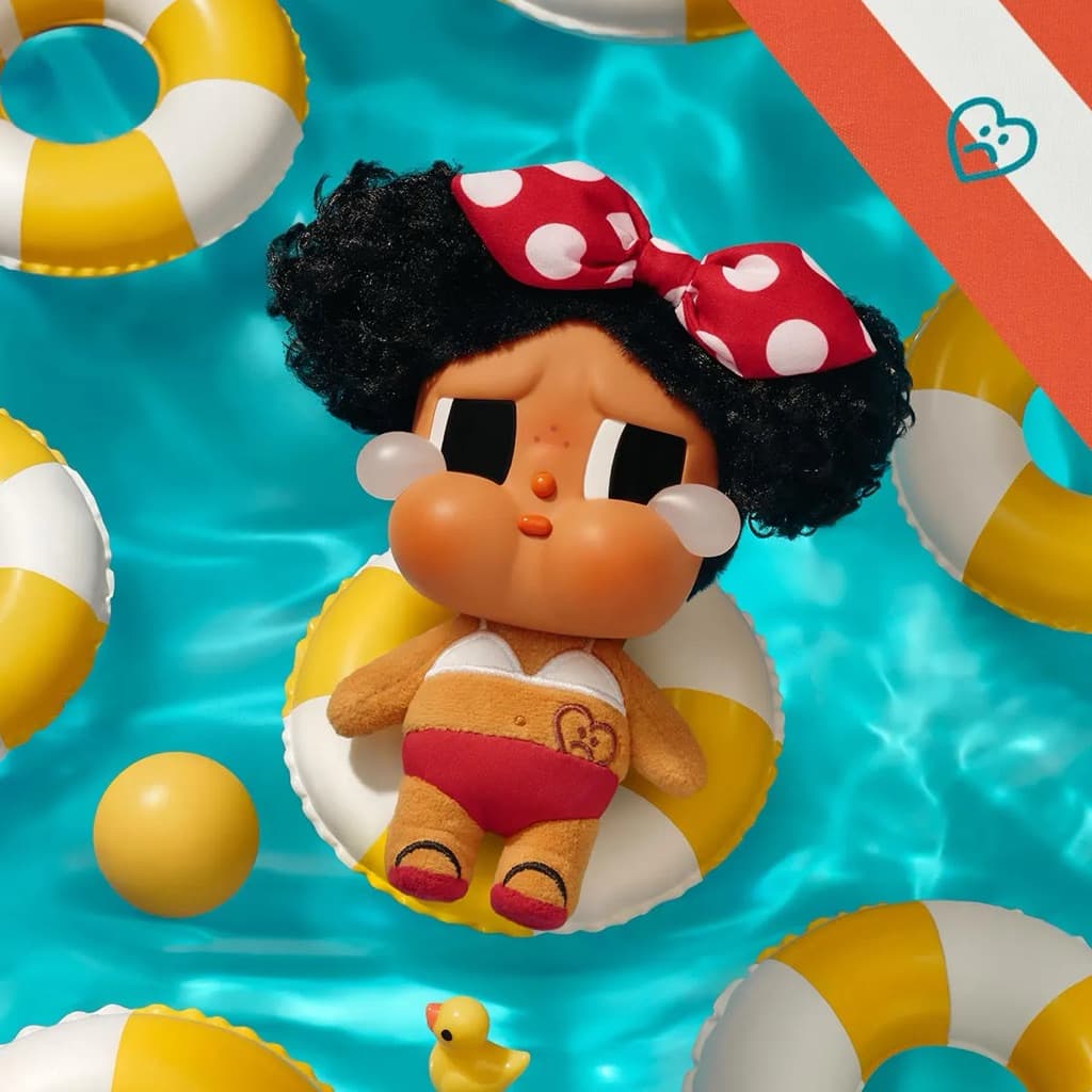 My Summer Vibe, a CRYBABY Vacation Mode On Series - Vinyl Plush Pendant Blind Box figure