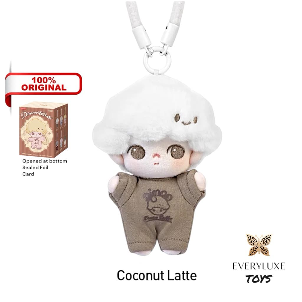 Coconut Latte, a DIMOO Crush on Coffee Series Vinyl Plush Pendant figure