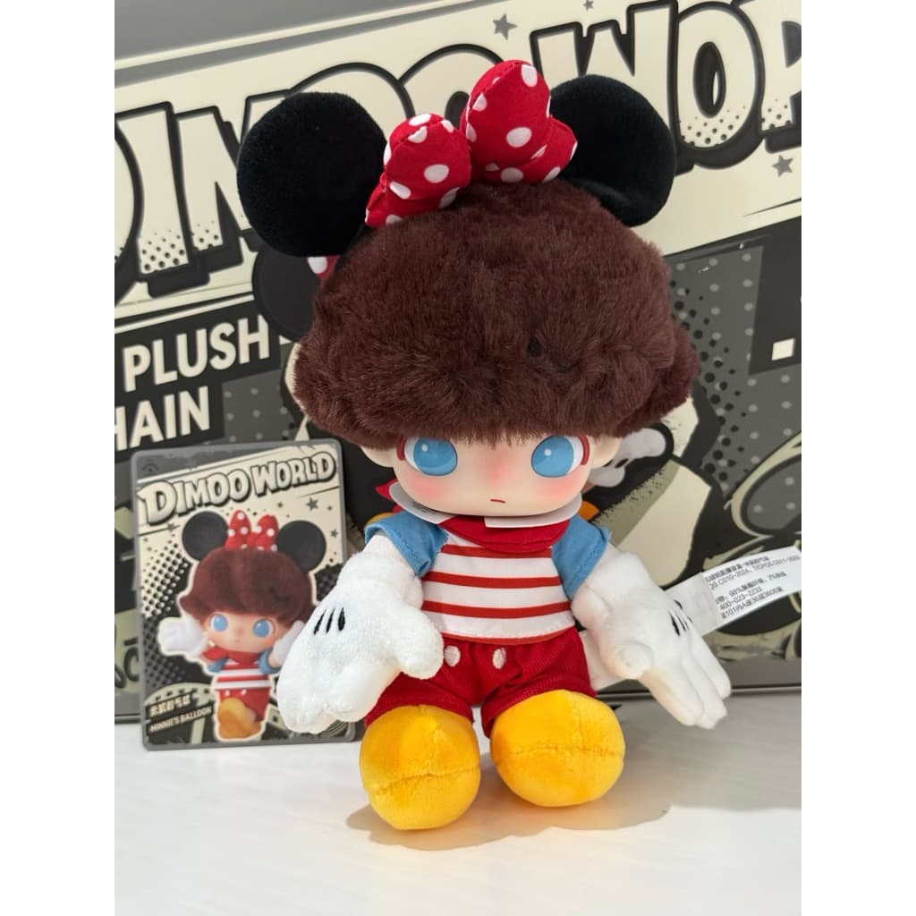 Minnie's Balloon, a DIMOO WORLD x DISNEY Series Vinyl Plush Pendant figure