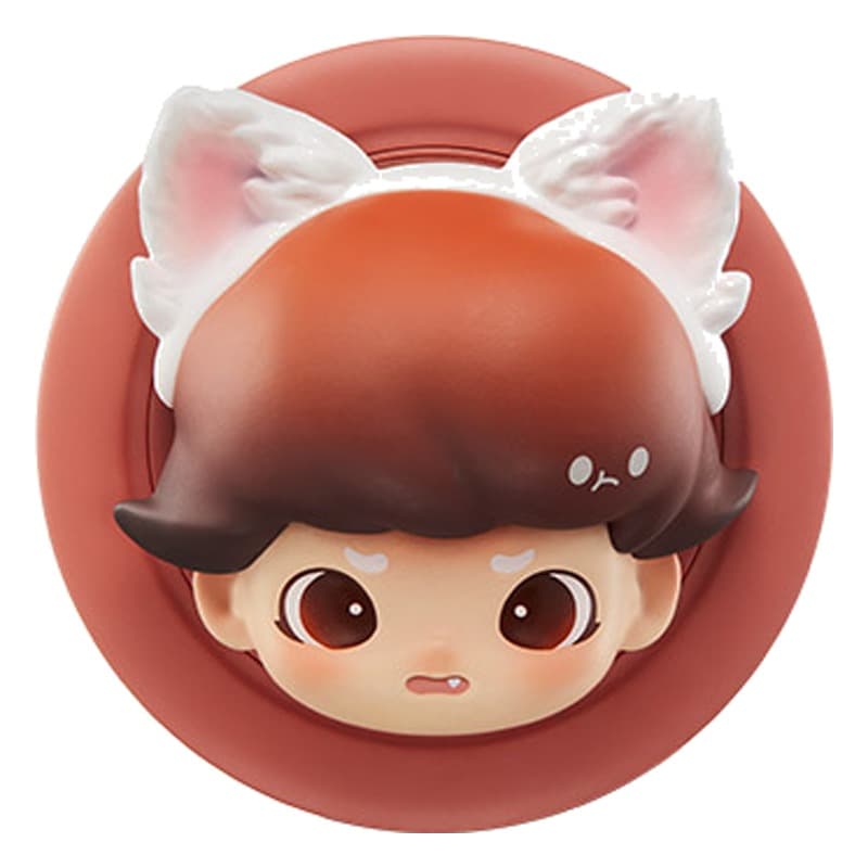 Red Panda Mei, a DIMOO WORLD × PIXAR Series - Magnetic Phone Holder Blind Box figure