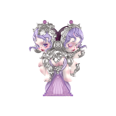 The Grape Scissors, a collectible figure from the SKULLPANDA The Feast Begins Series Figures series by POPMART