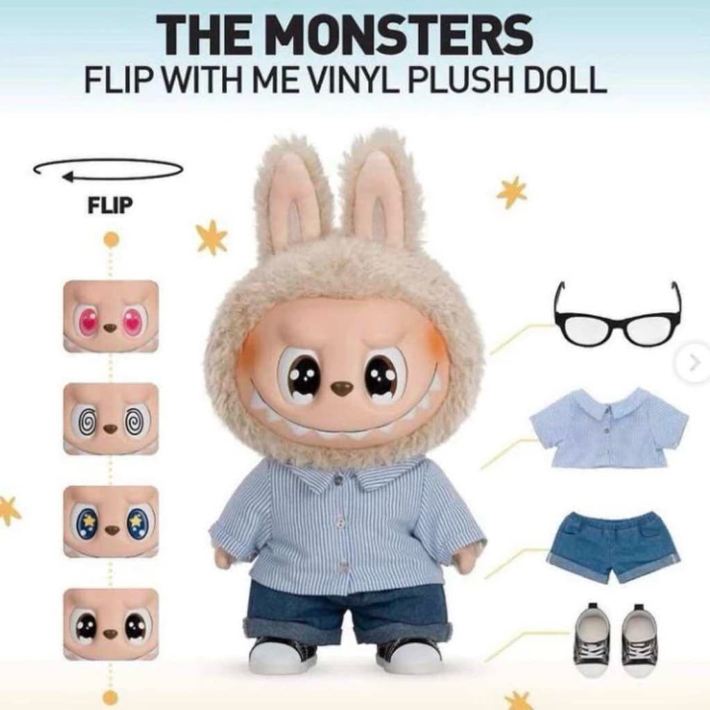 Flip With Me, a THE MONSTERS - FLIP WITH ME Vinyl Plush Doll figure
