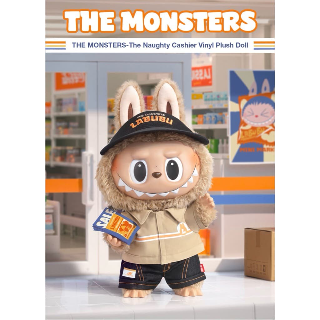 The Naughty Cashier, a THE MONSTERS - FLIP WITH ME Vinyl Plush Doll figure
