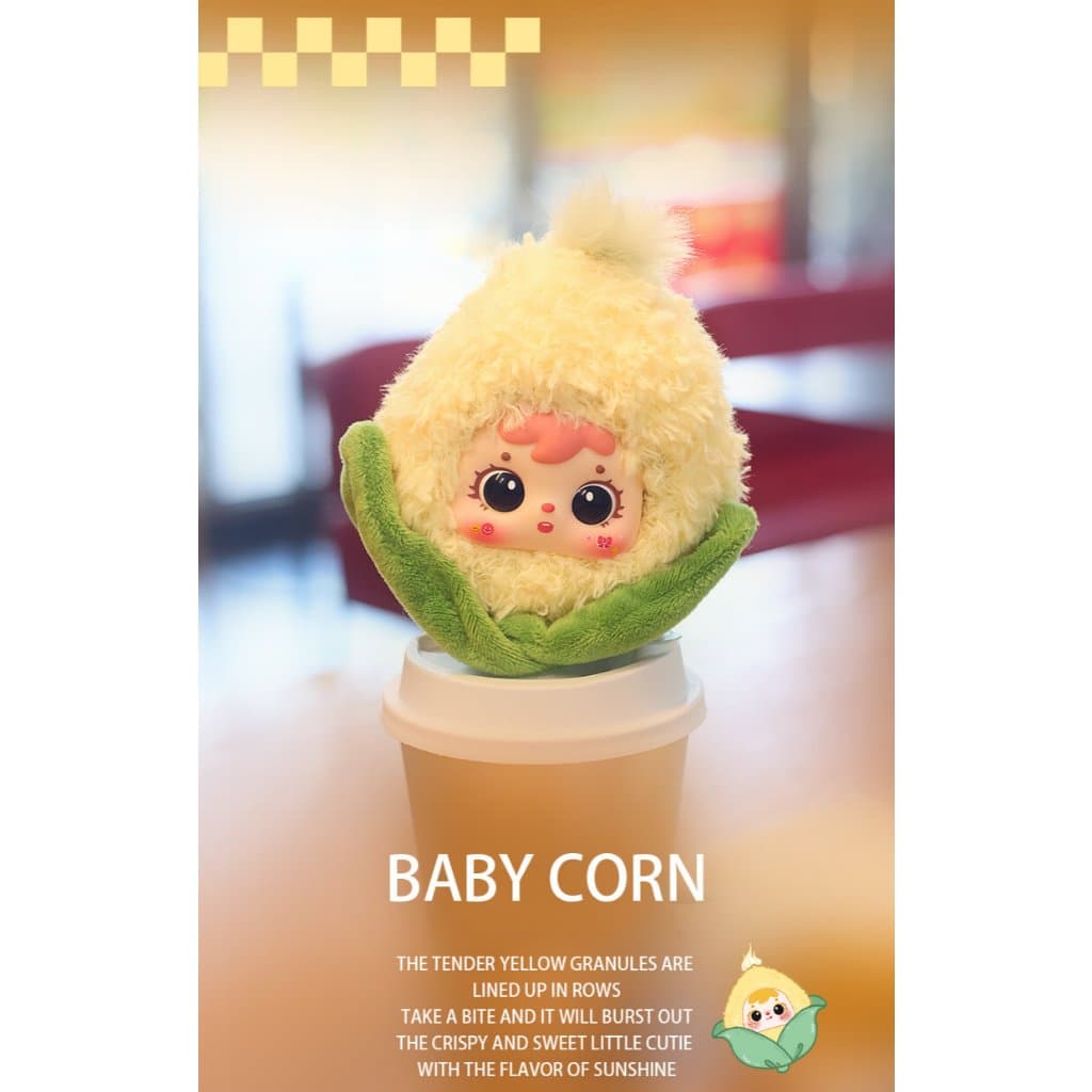 Baby Corn, a Samuel Fried Shrimp Blind Box figure