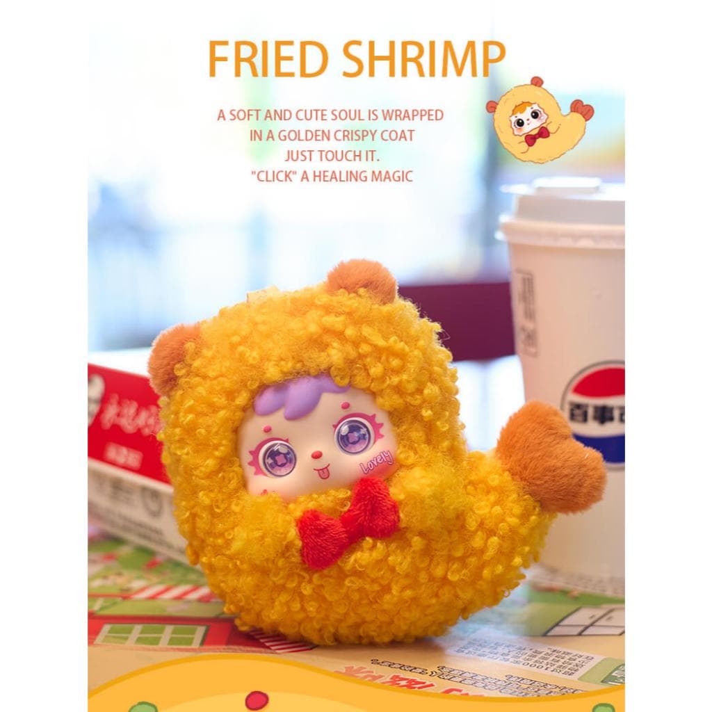 Fried Shrimp, a Samuel Fried Shrimp Blind Box figure