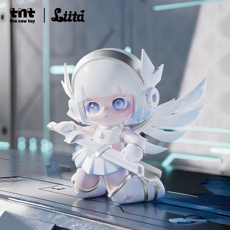 Iridescent Crystal Girl, the secret figure in TNT DORA Constellation Monogatari Series Vinyl Plush Pendant Bagcharm