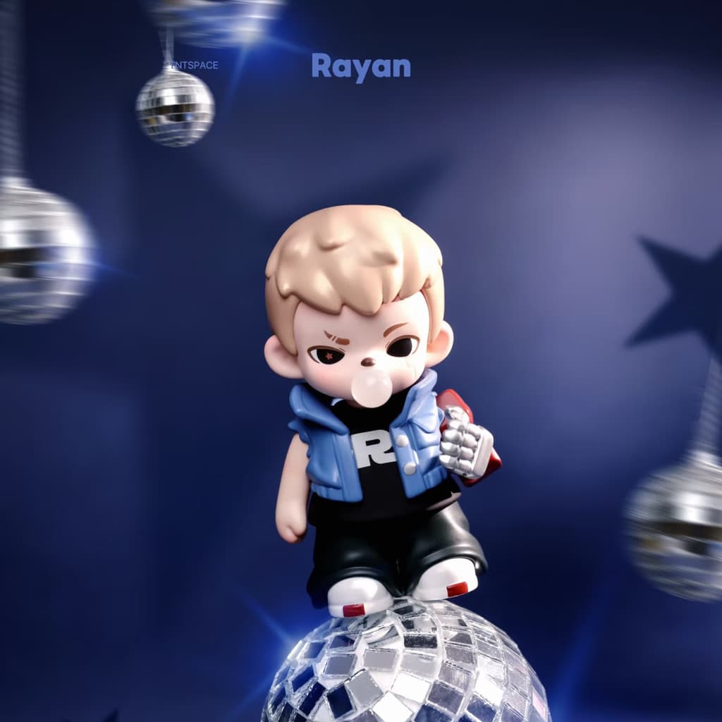 Mecha Suit, a Rayan Time Rift Series Mini Figures Pendant Doll TNTSPACE figure