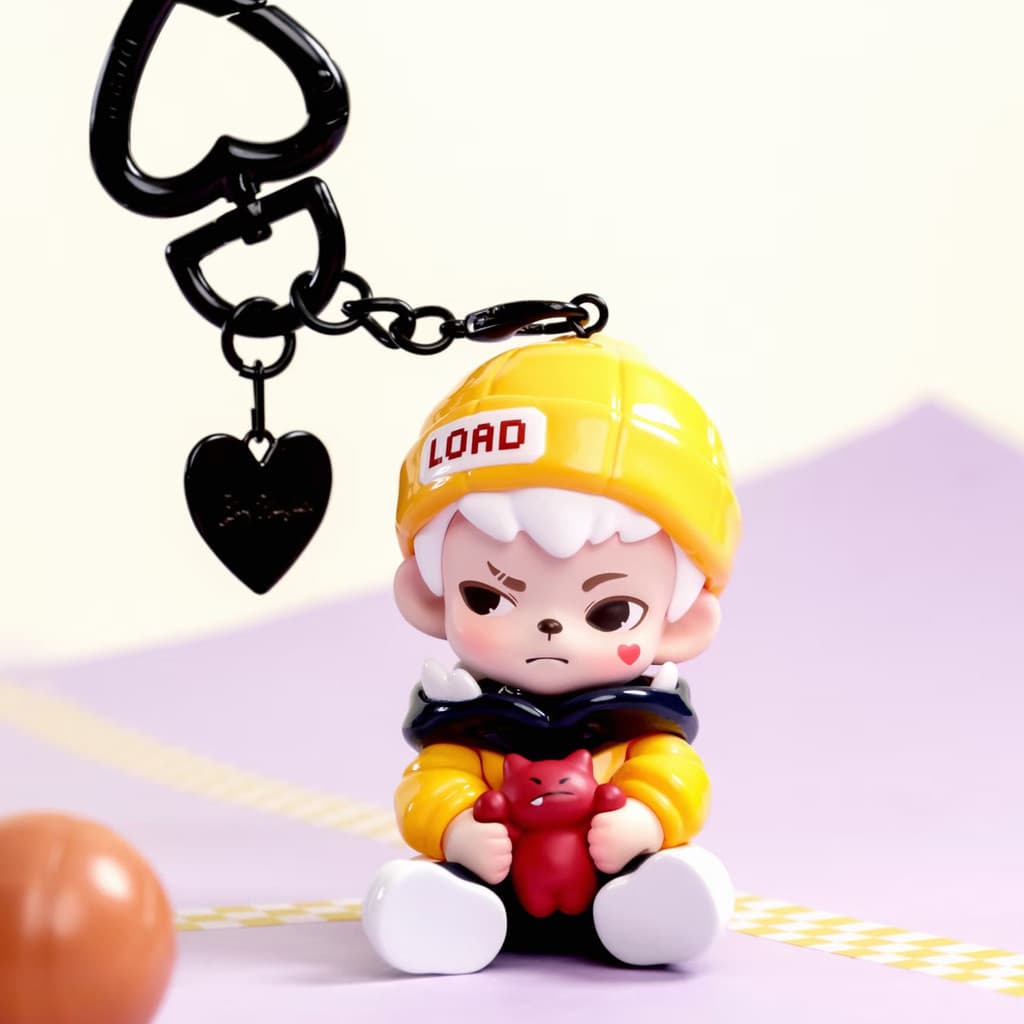 Super Gamer, a Rayan Time Rift Series Mini Figures Pendant Doll TNTSPACE figure