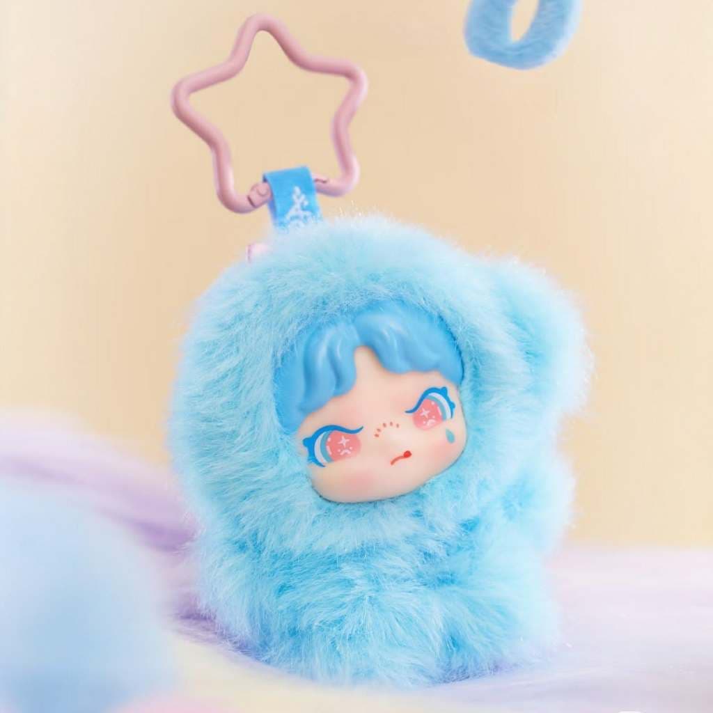 Aquarius, a TNT DORA Constellation Monogatari Series Vinyl Plush Pendant Bagcharm figure