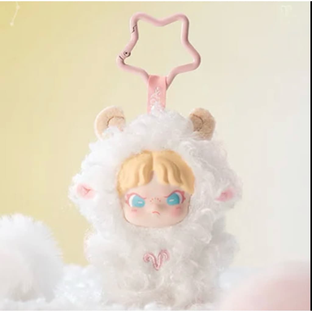Aries, a TNT DORA Constellation Monogatari Series Vinyl Plush Pendant Bagcharm figure