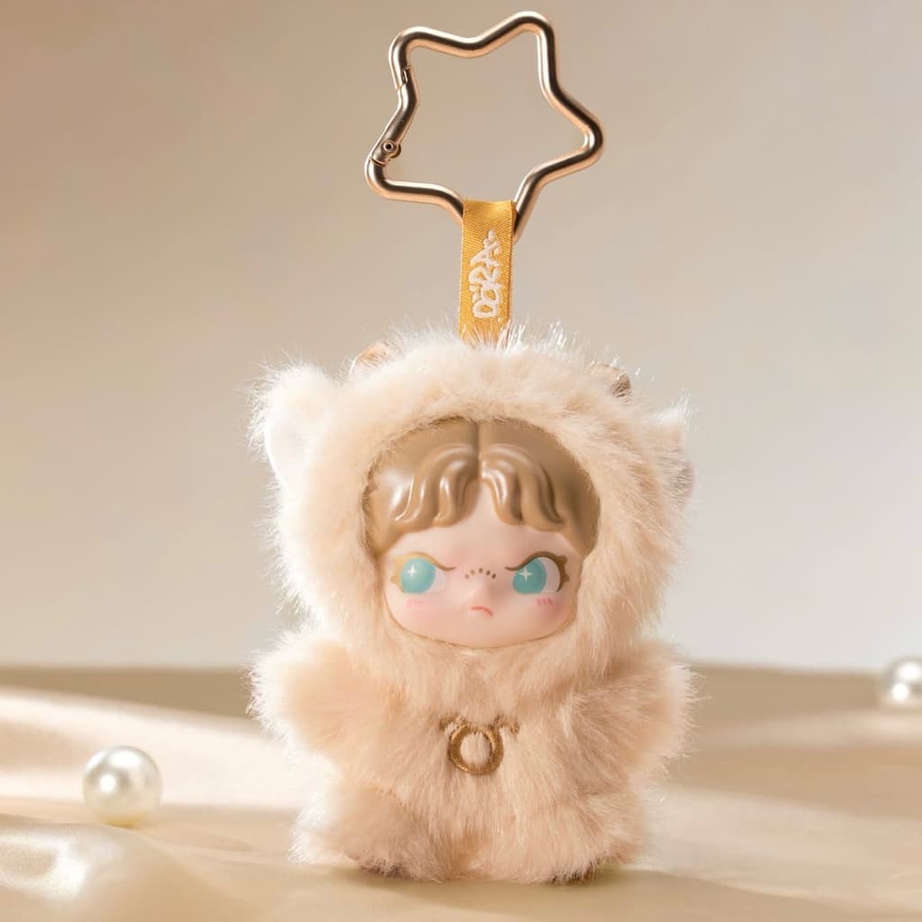 Taurus, a TNT DORA Constellation Monogatari Series Vinyl Plush Pendant Bagcharm figure