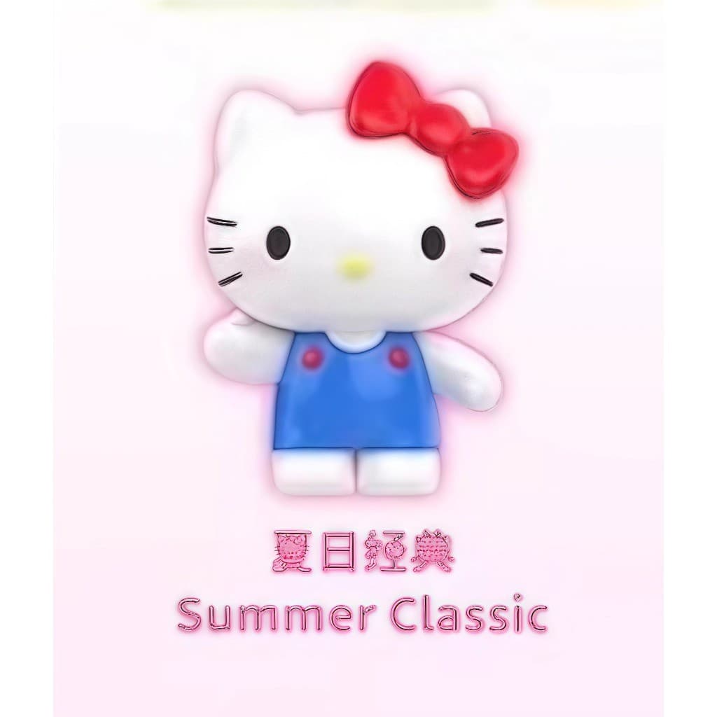 Summer Classic, a TOP TOY Hello Kitty Mini summer Rainbow Candy Series Figures Surprise Bag figure