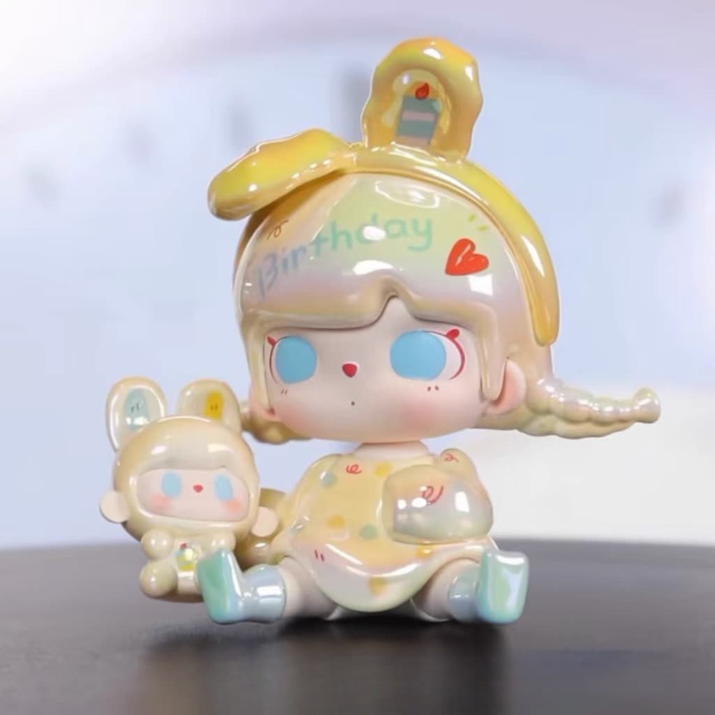 Birthday, a TUTUBEAR Time Glitch Series MINI Figure Doll Ornament Gift figure