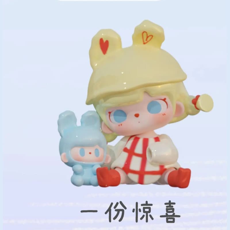 Contract Surprise, a TUTUBEAR Time Glitch Series MINI Figure Doll Ornament Gift figure