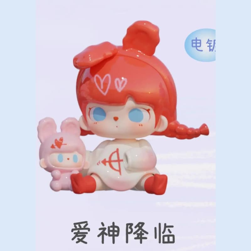 Love, a TUTUBEAR Time Glitch Series MINI Figure Doll Ornament Gift figure