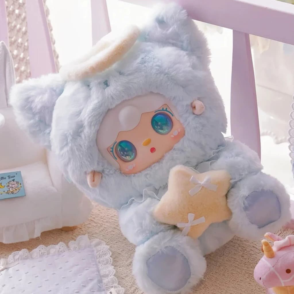 Aqua Kitten, a YOOKI 400% V3 Versatile Idol Series Plush Doll Toy Kids Toy Gift figure