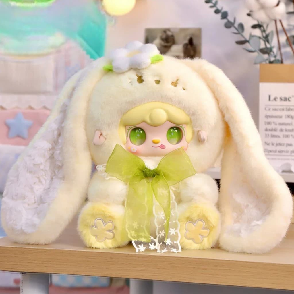 Fresh and Light, a YOOKI 400% V4 Bunnys Floral Fragments Series Plush Doll Secret figure