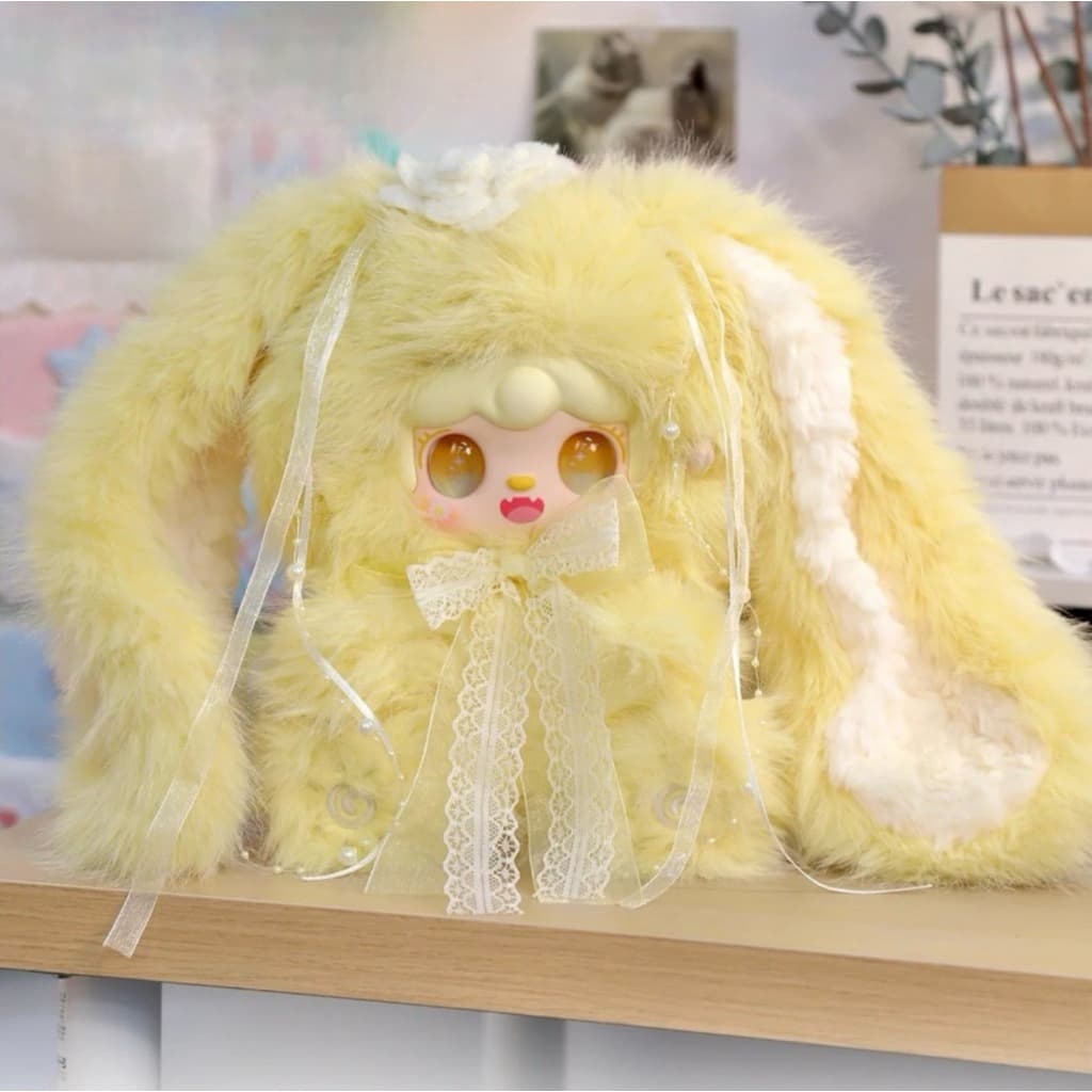 Sunflower, a YOOKI 400% V4 Bunnys Floral Fragments Series Plush Doll Secret figure