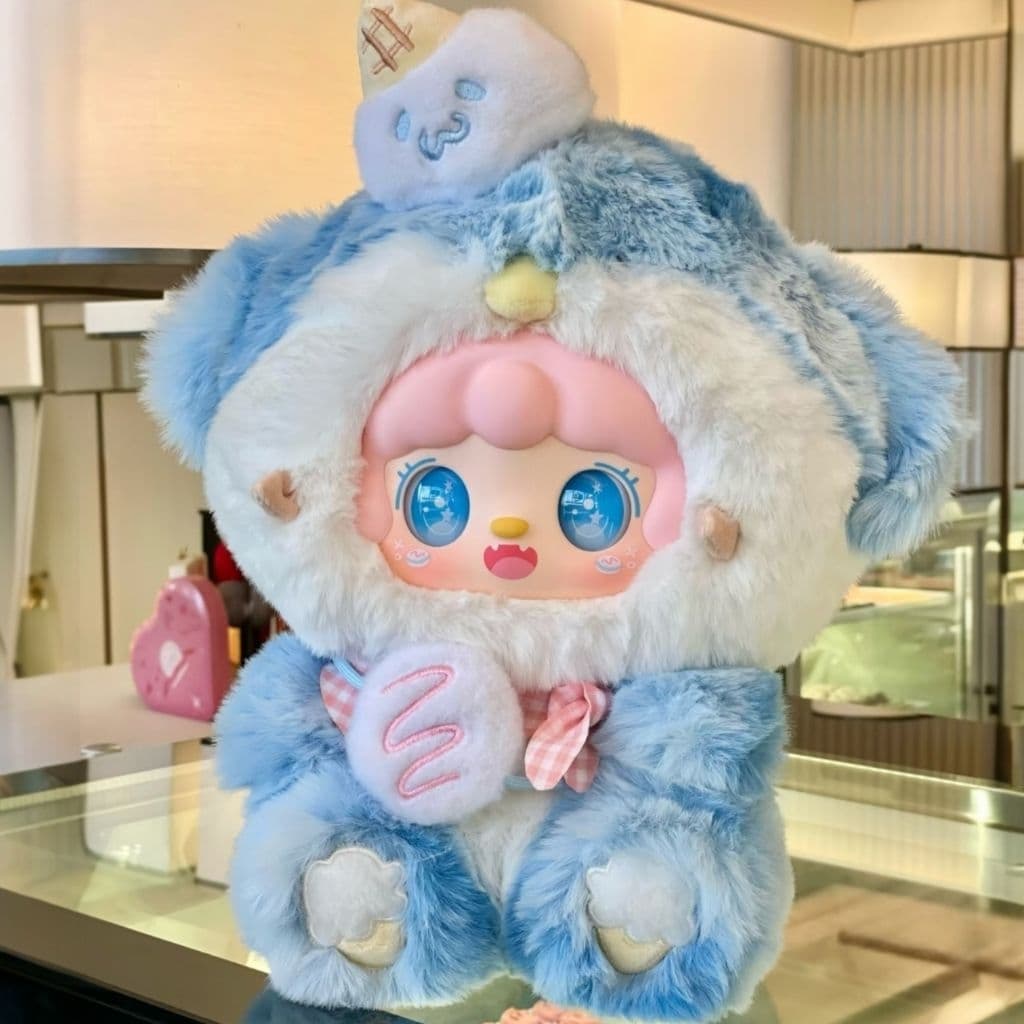 Ice Cream Penguin, a YOOKI 600% V5 Baby Baking House Series Plush Doll figure