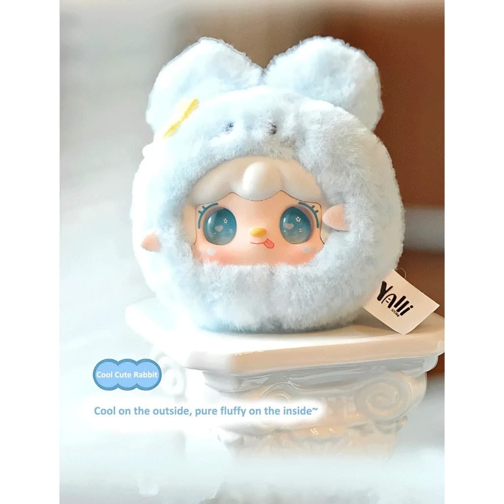 CoolCute Rabbit, a YOOKI Cutely Rabbit Mini Bunny Birthday Gift Plush Pendant Scented figure