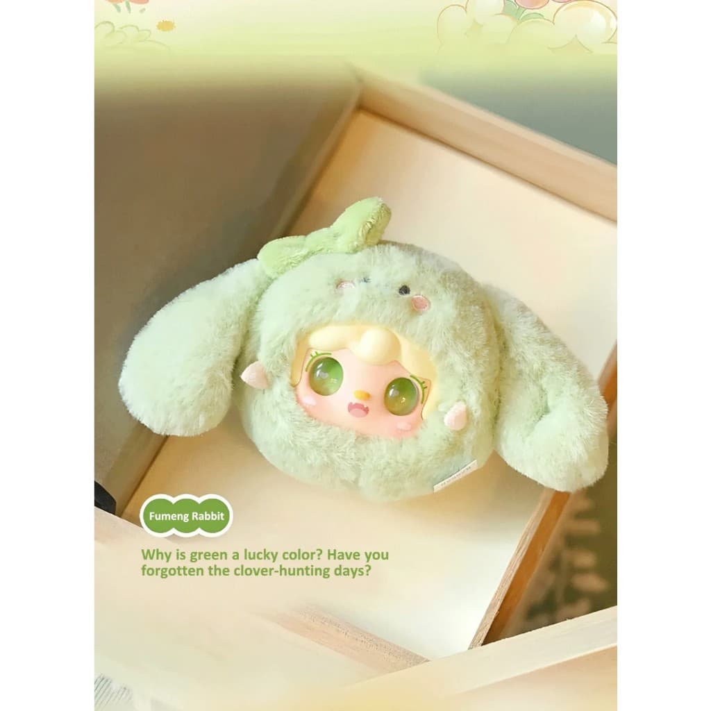 Fumeng Rabbit, a YOOKI Cutely Rabbit Mini Bunny Birthday Gift Plush Pendant Scented figure