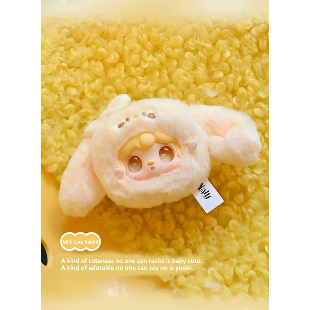 Milk Cute, a YOOKI Cutely Rabbit Mini Bunny Birthday Gift Plush Pendant Scented figure