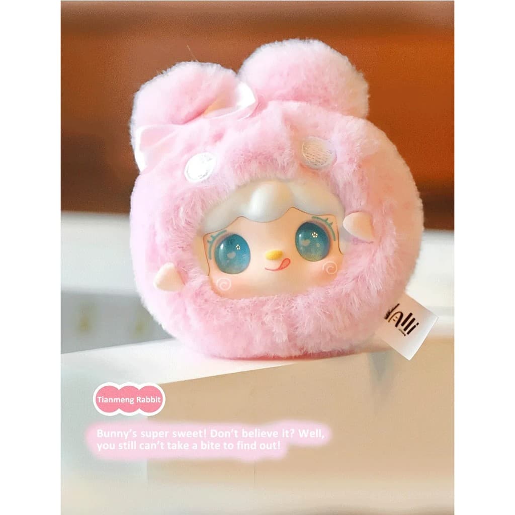 Tianmeng Rabbit, a YOOKI Cutely Rabbit Mini Bunny Birthday Gift Plush Pendant Scented figure