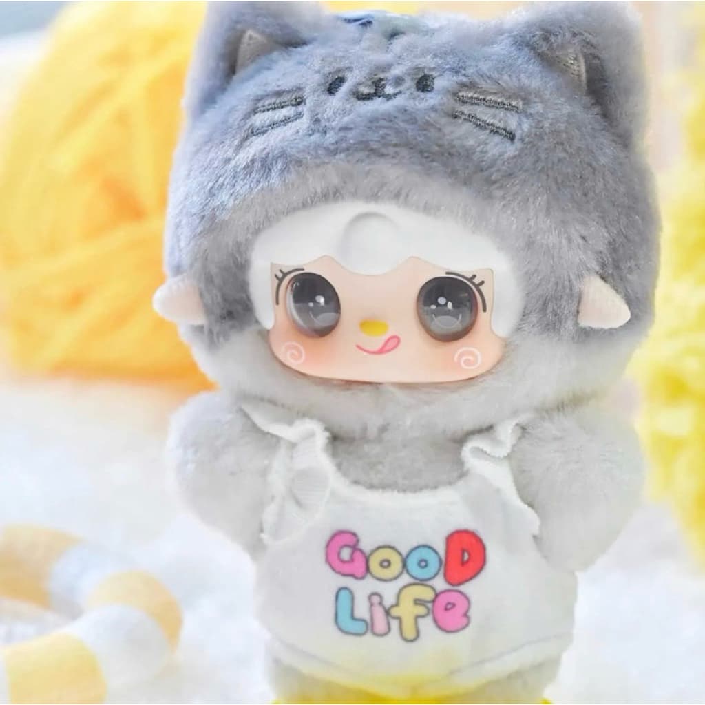 Young Meow, a YOOKI Oxygen V12 Meow Summer Party Series Vinyl Plush Doll Plush Pendant figure