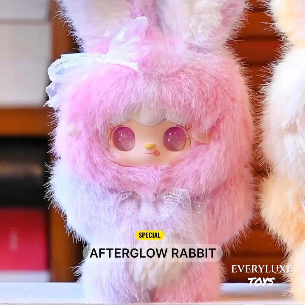 AFTERGLOW, the secret figure in YOOKI Cutely Rabbit Mini Bunny Birthday Gift Plush Pendant Scented